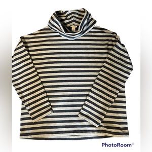 J Crew fleece lined turtleneck sweatshirt XS